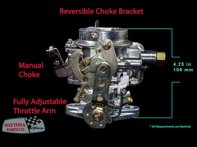 Daytona Parts Universal Carburetor